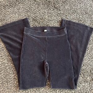 Aerie Kids Corduroy Pants in Dark Gray